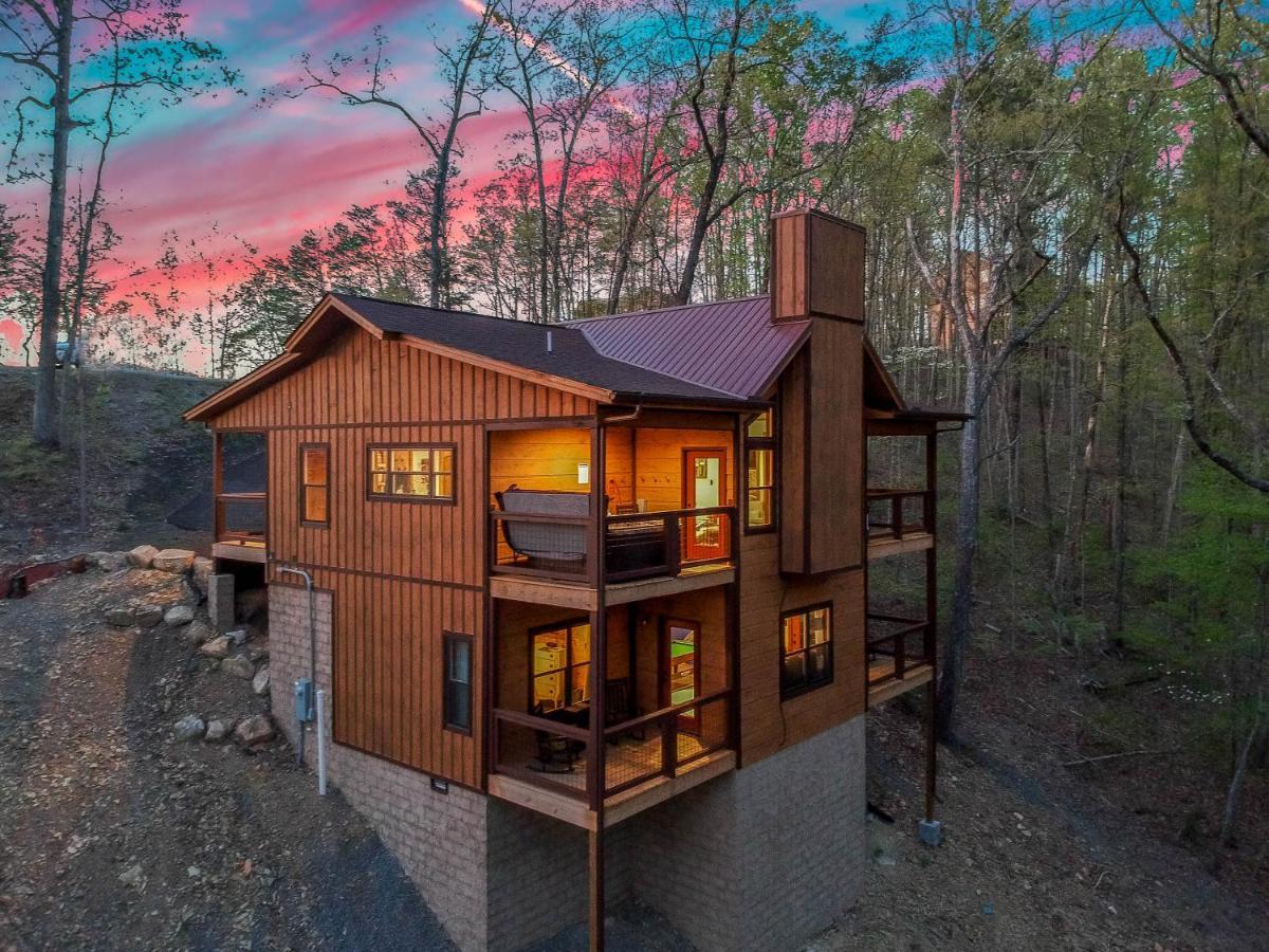 Nordic Mountain Modern Lodge - Family Friendly Luxury Cabin In Walden'S Ridge Sevierville Extérieur photo